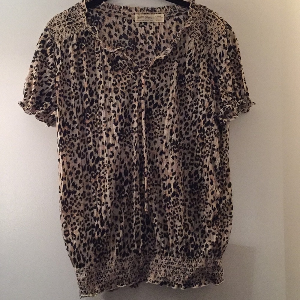 Leopard Print Top